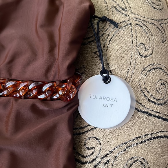 NWT Revolve Tularosa Adaire One Piece, chocolate brown, small - Picture 5 of 7